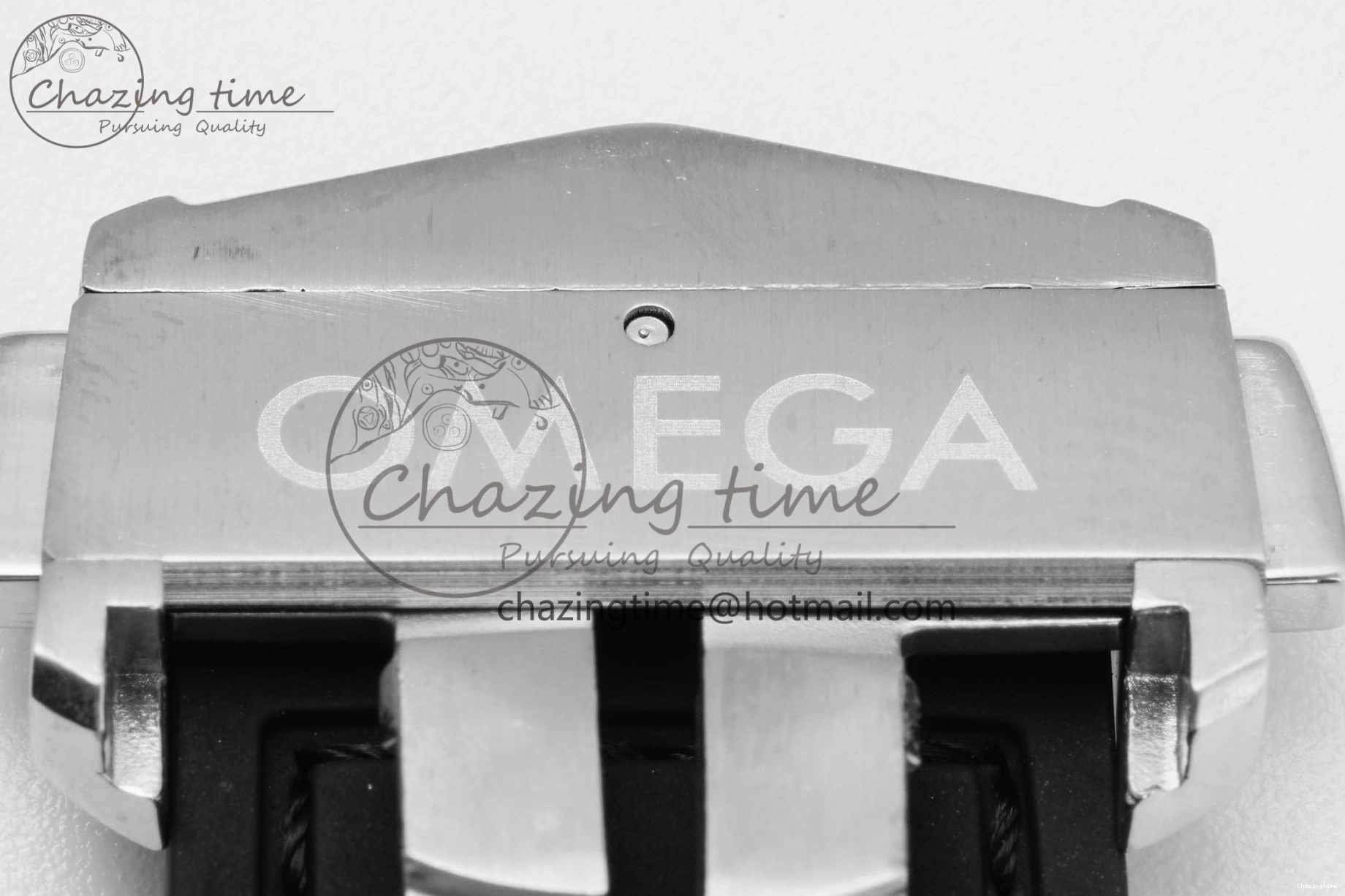 0422 GoAnywhere Constellation Black Ceramic SS 8F 1:1 Best Edition White Textured Dial on Black Gummy Strap A 7803